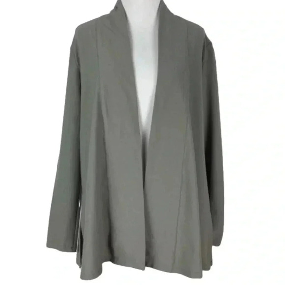 Eileen fisher sweater size PP 2p-4p Gray cardigan - Picture 1 of 8